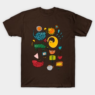 Spring Cat Garden T-Shirt